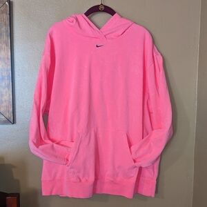 Nike Pink Hoodie Sweatshirt